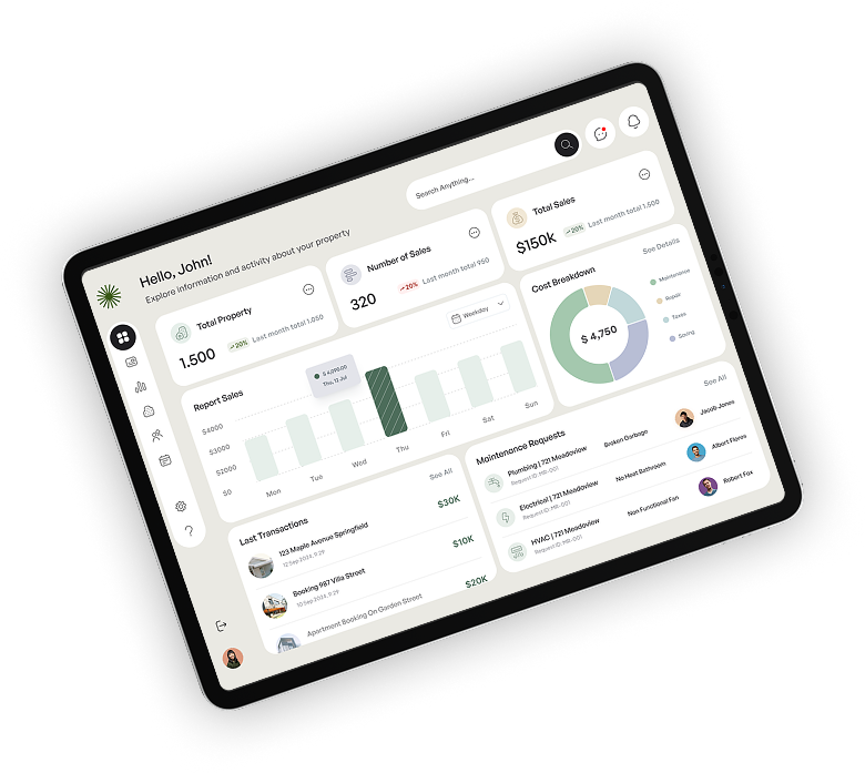 Property Management Dashboard