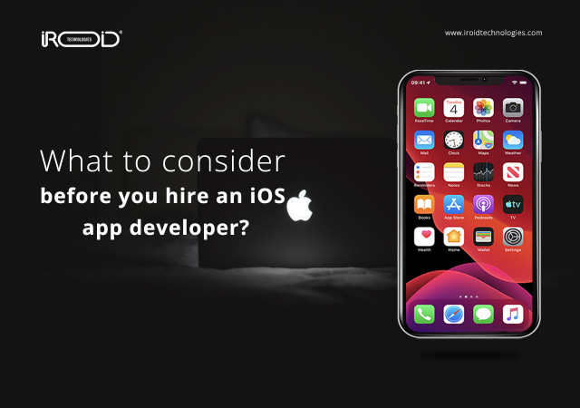 Hire an iOS app developer in India